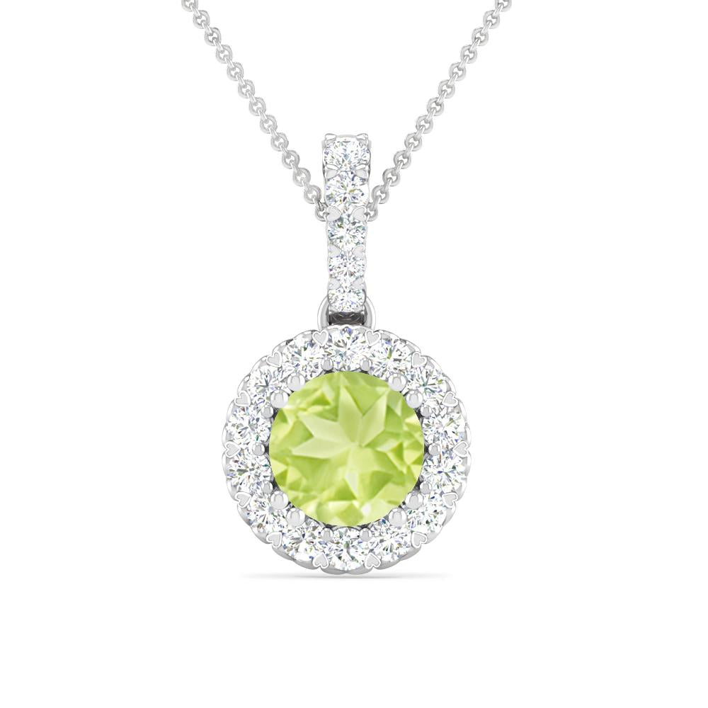 White Gold - Peridot