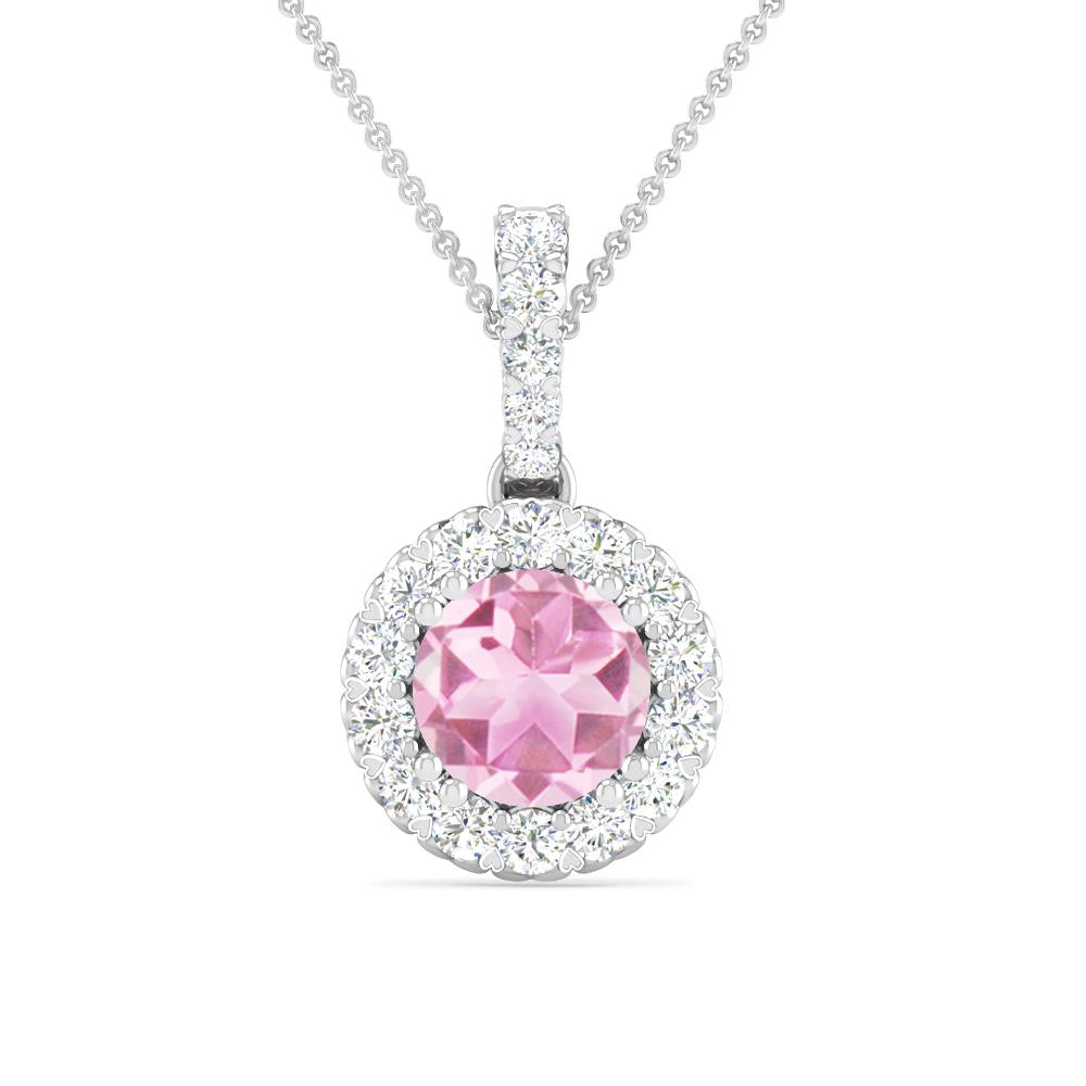 White Gold - Pink Tourmaline