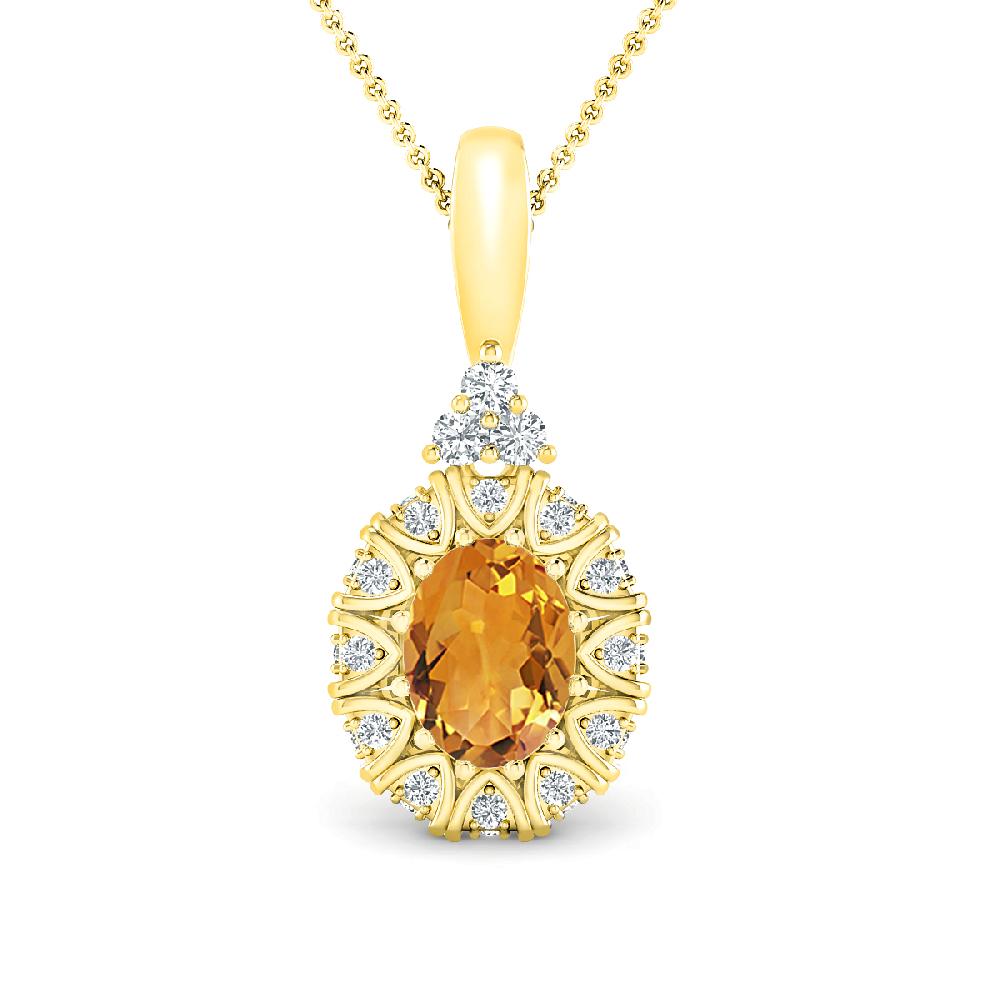 Yellow Gold - Citrine