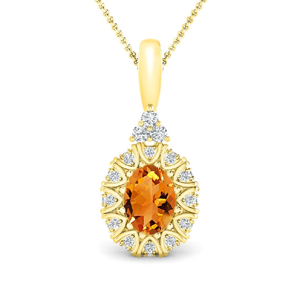 Yellow Gold - Citrine
