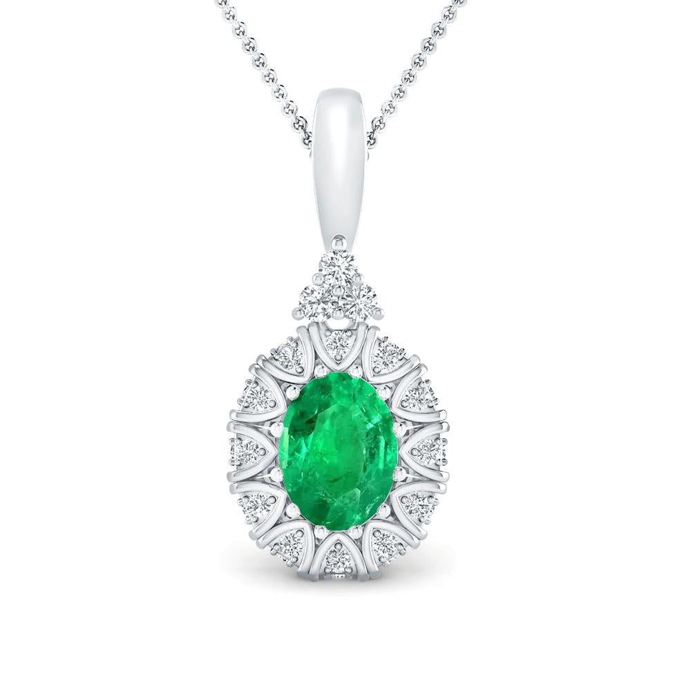 White Gold - Emerald