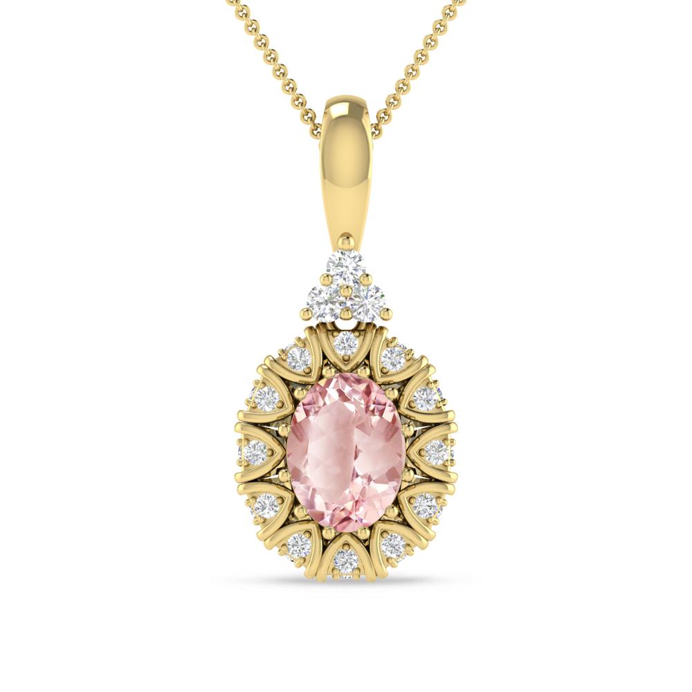 Yellow Gold - Morganite