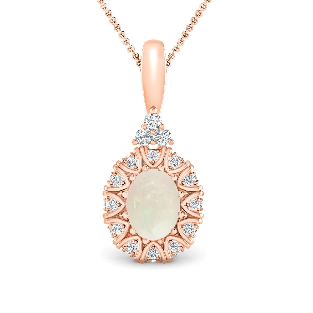 Rose Gold - Opal