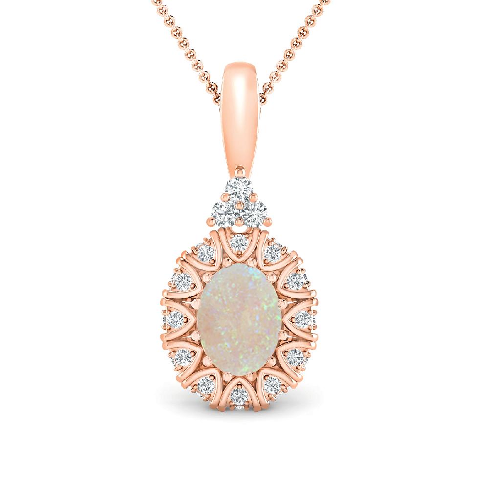 Rose Gold - Opal