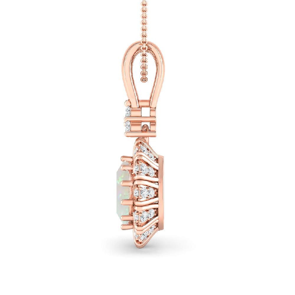 Rose Gold - Opal