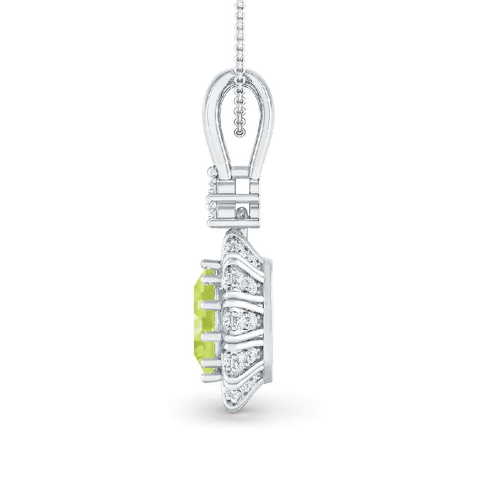 White Gold - Peridot