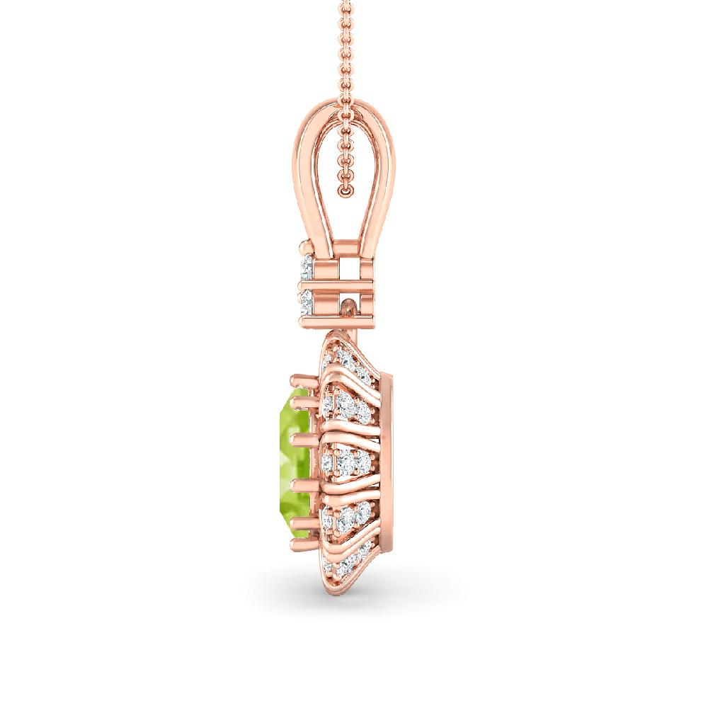 Rose Gold - Peridot
