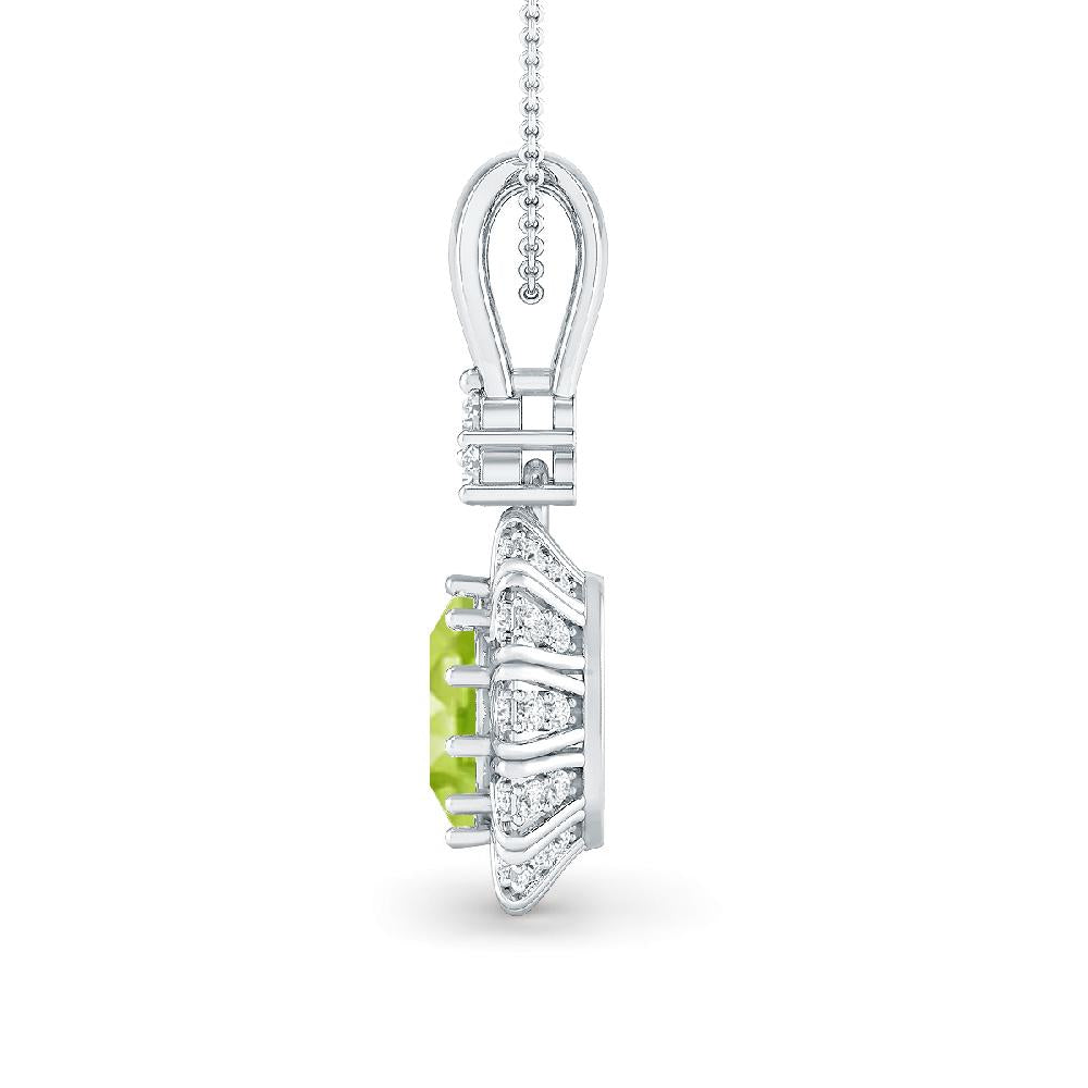 White Gold - Peridot