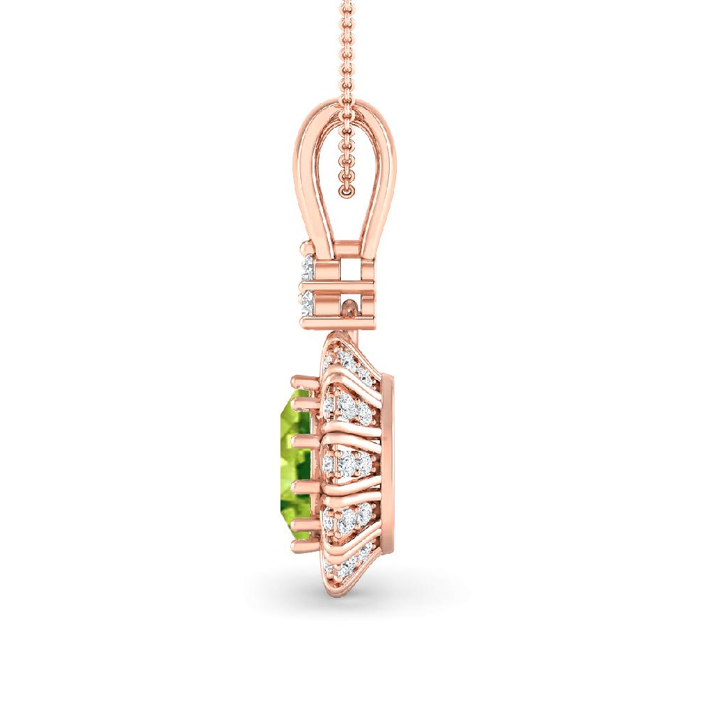 Rose Gold - Peridot