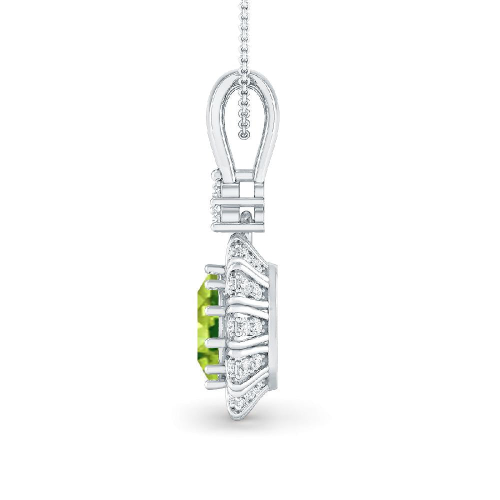 White Gold - Peridot