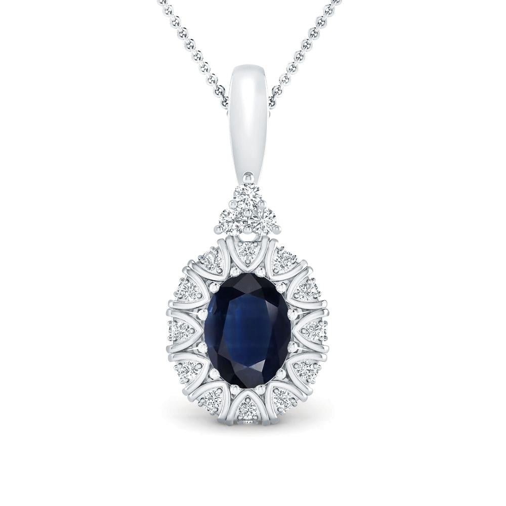White Gold - Sapphire