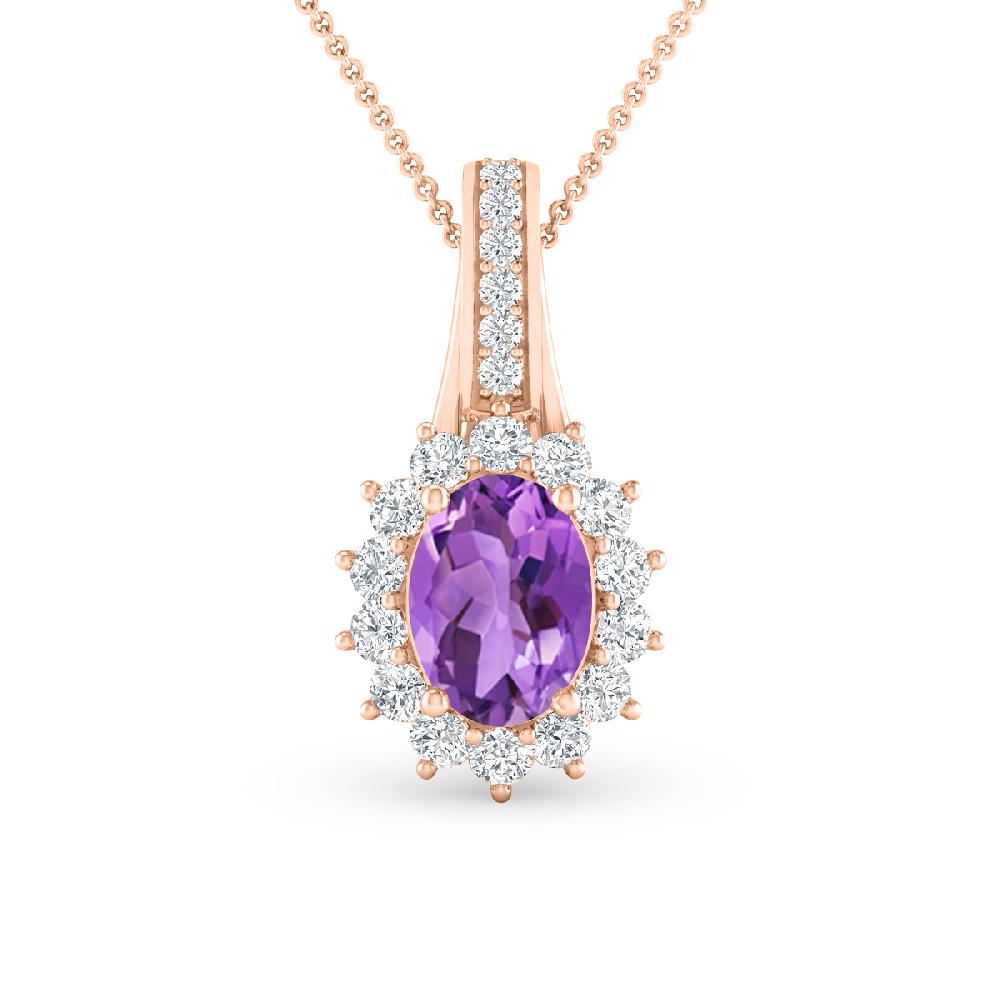 Rose Gold - Amethyst
