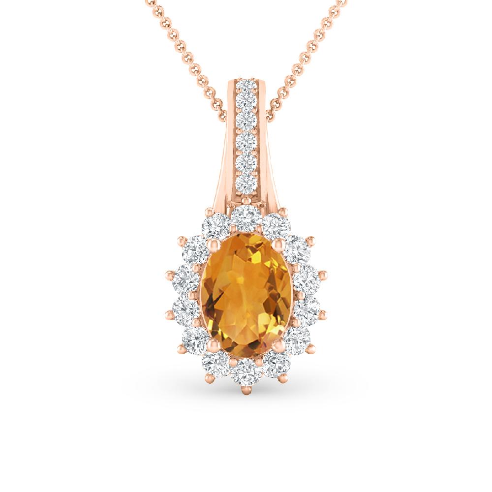Rose Gold - Citrine