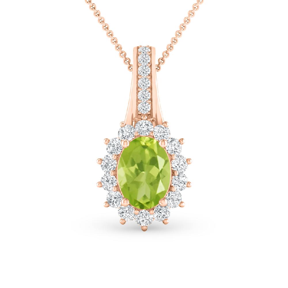 Rose Gold - Peridot