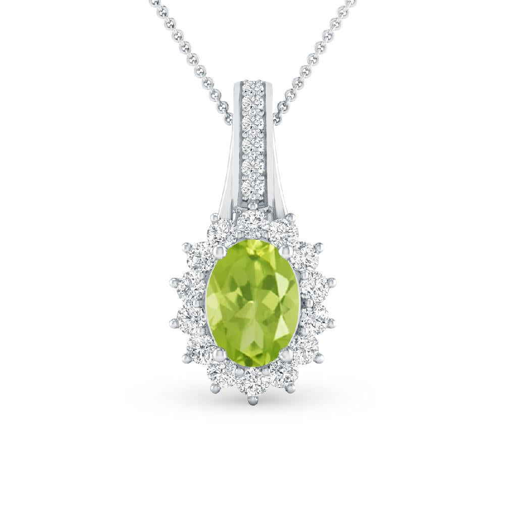White Gold - Peridot