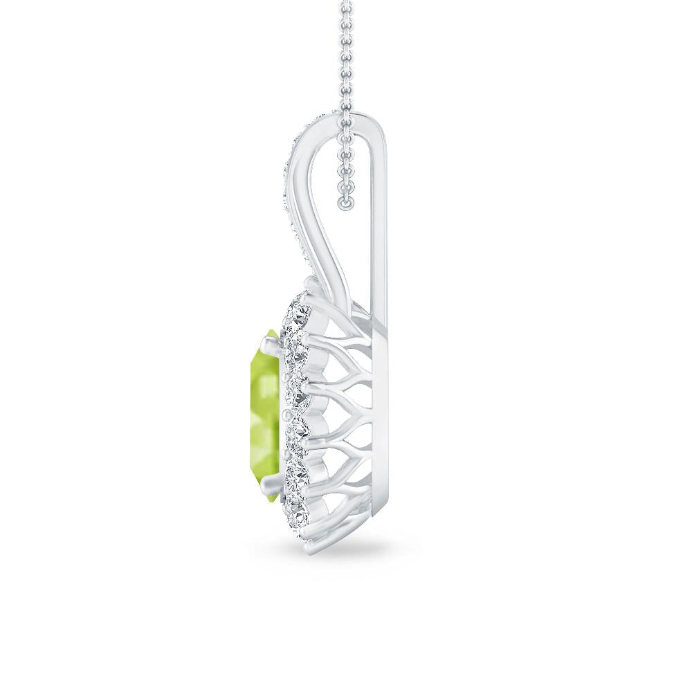 White Gold - Peridot