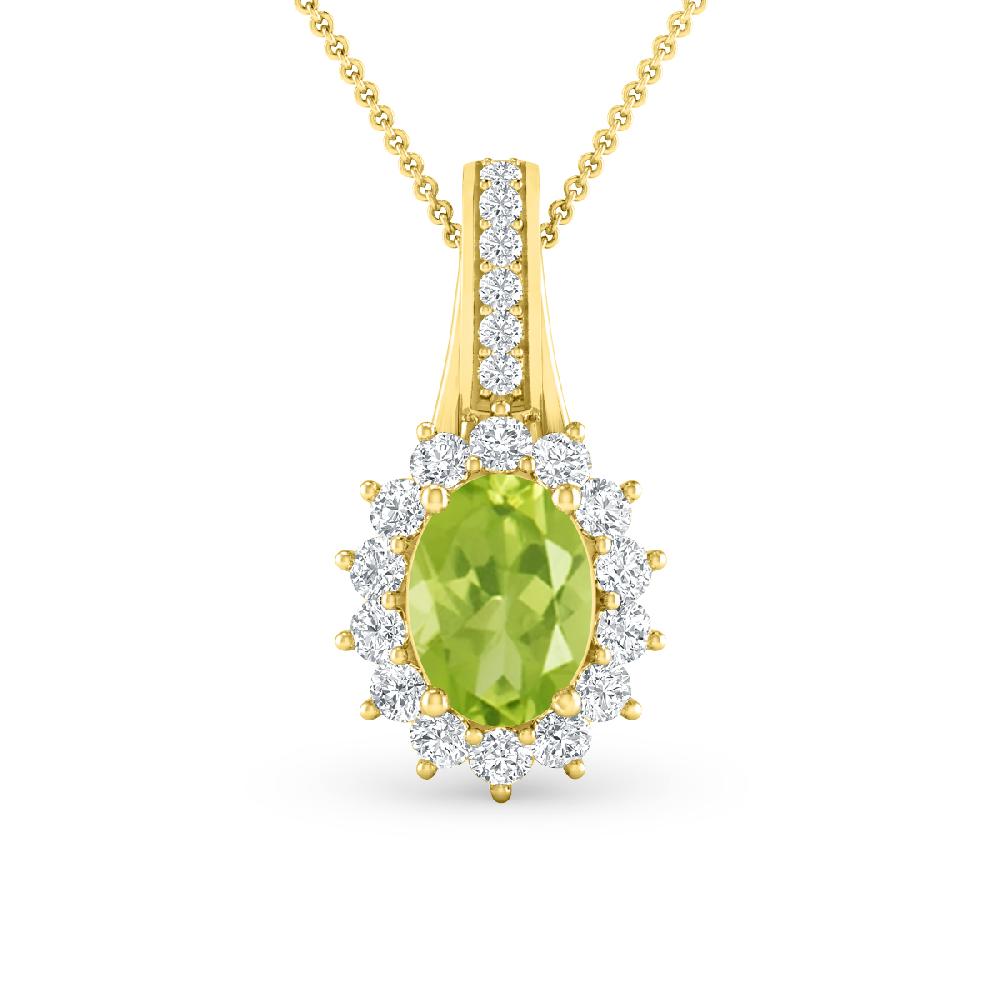 Yellow Gold - Peridot