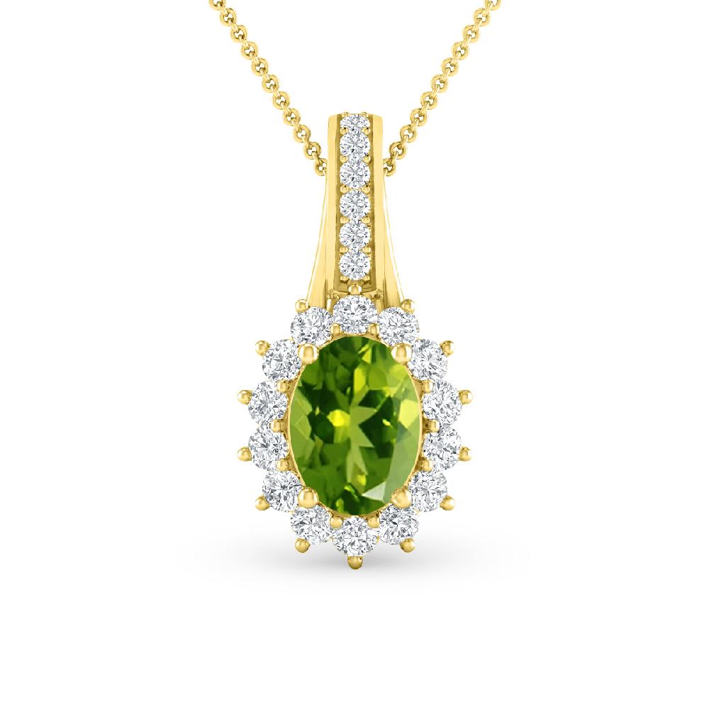 Yellow Gold - Peridot