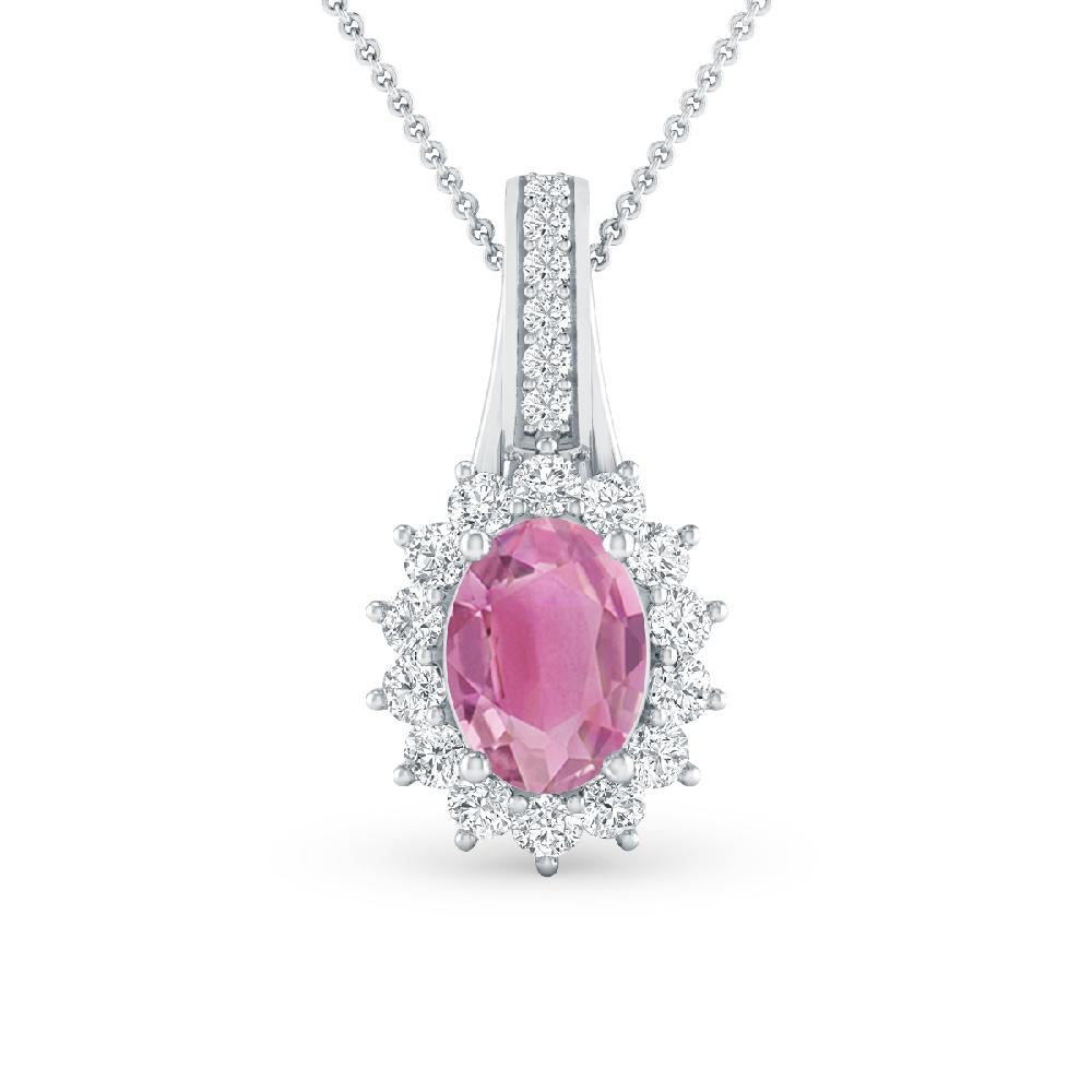 White Gold - Pink Tourmaline