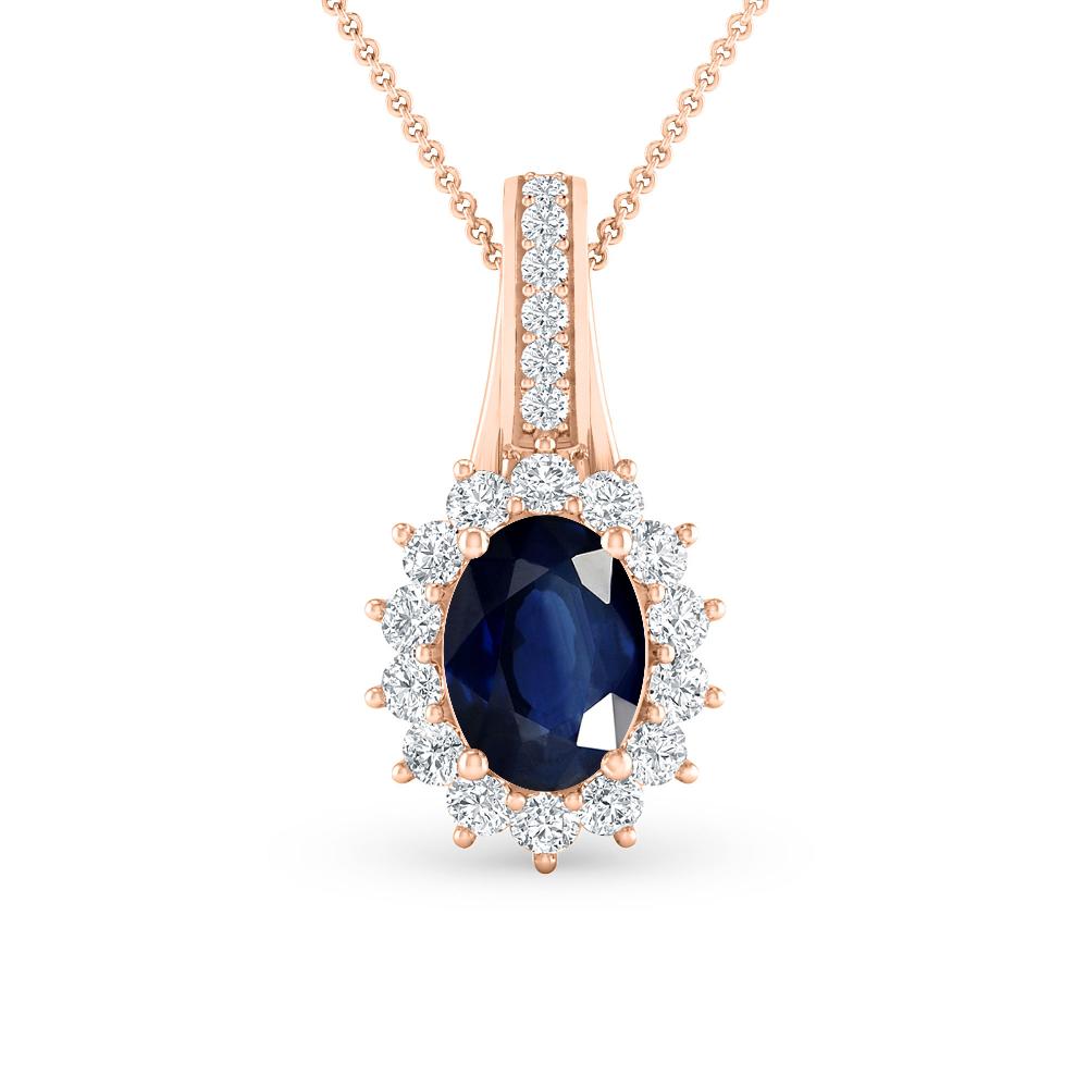 Rose Gold - Sapphire