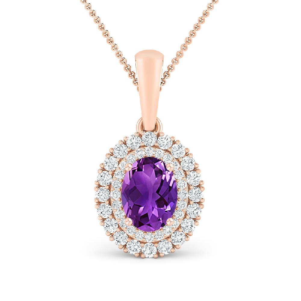 Rose Gold - Amethyst