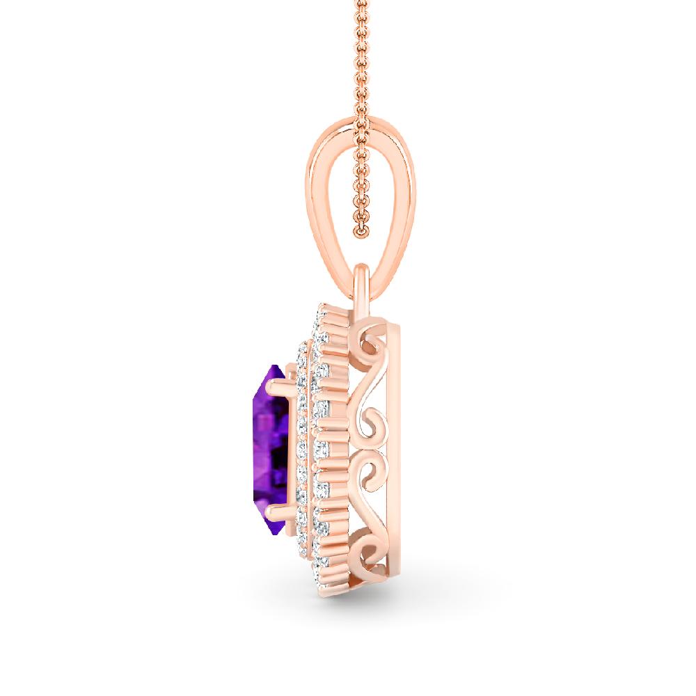 Rose Gold - Amethyst