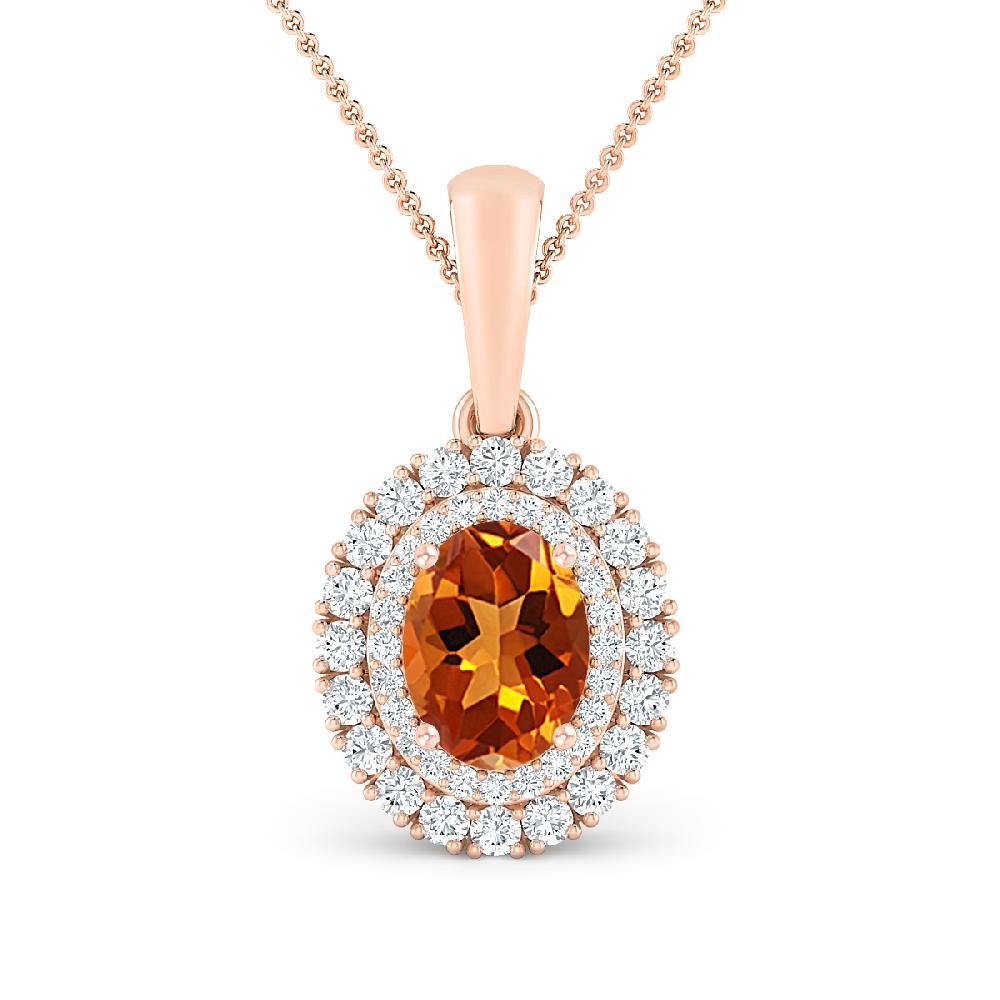 Rose Gold - Citrine