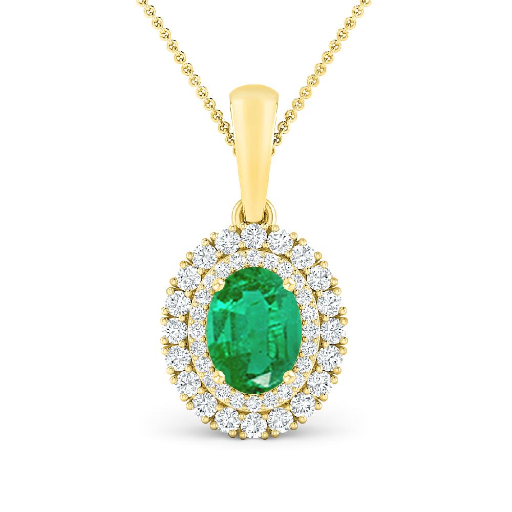 Yellow Gold - Emerald