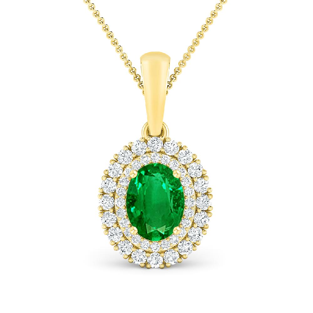 Yellow Gold - Emerald