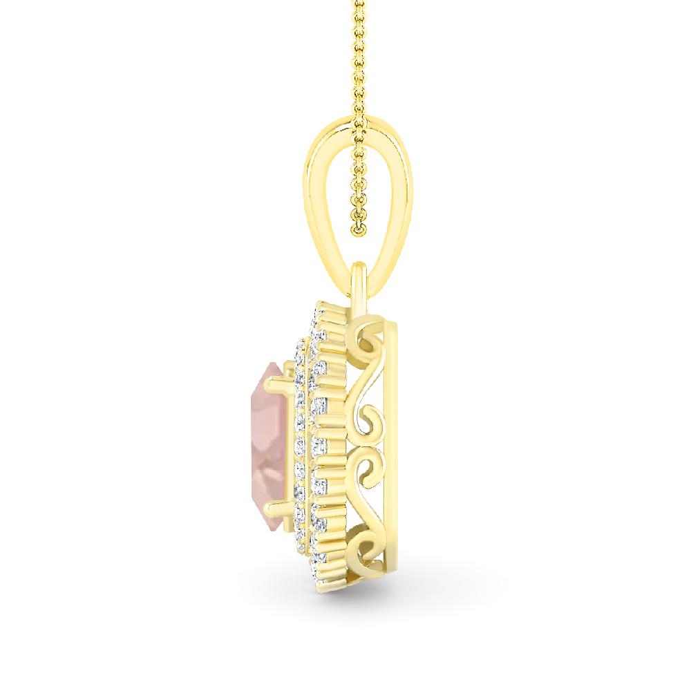 Yellow Gold - Morganite