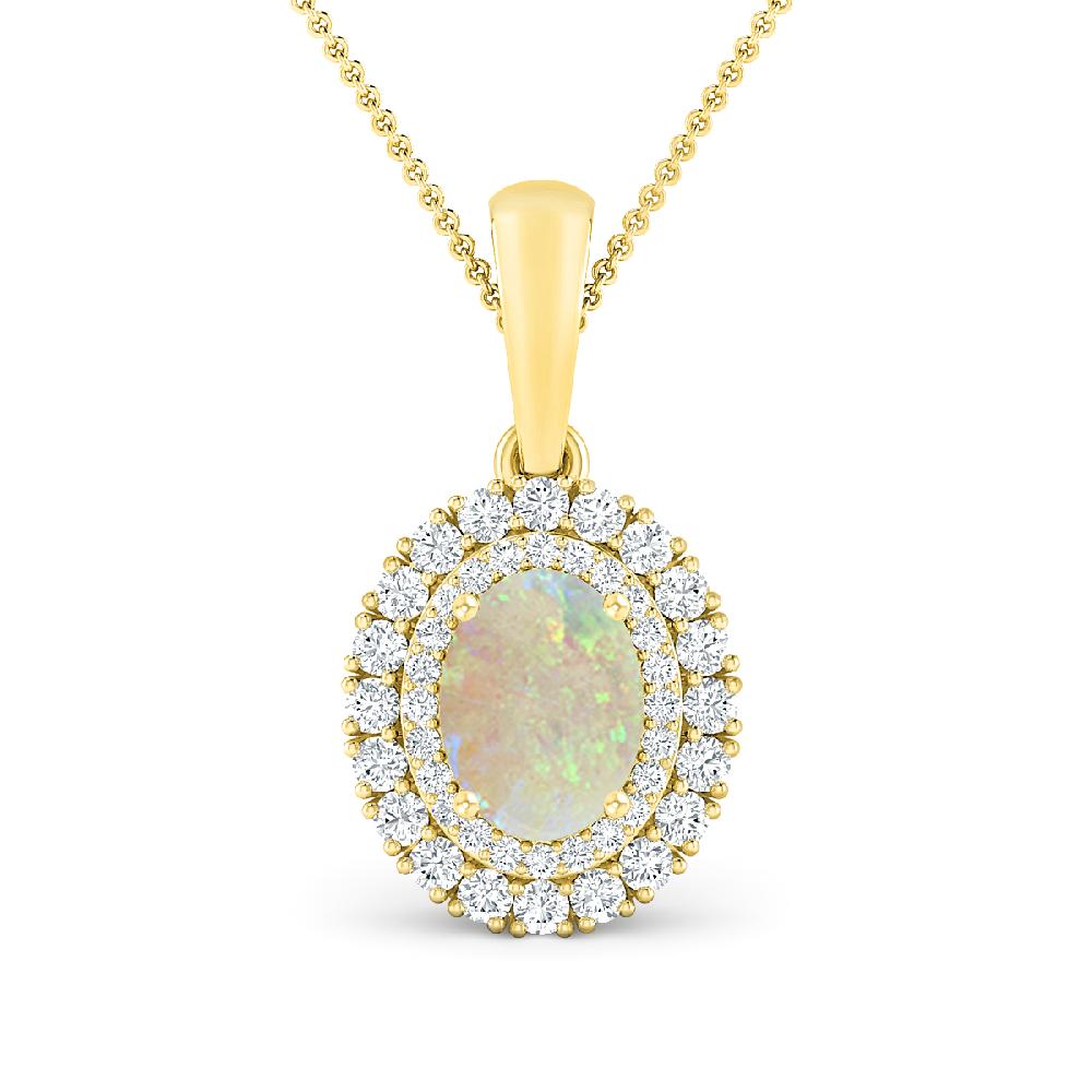 Yellow Gold - Opal