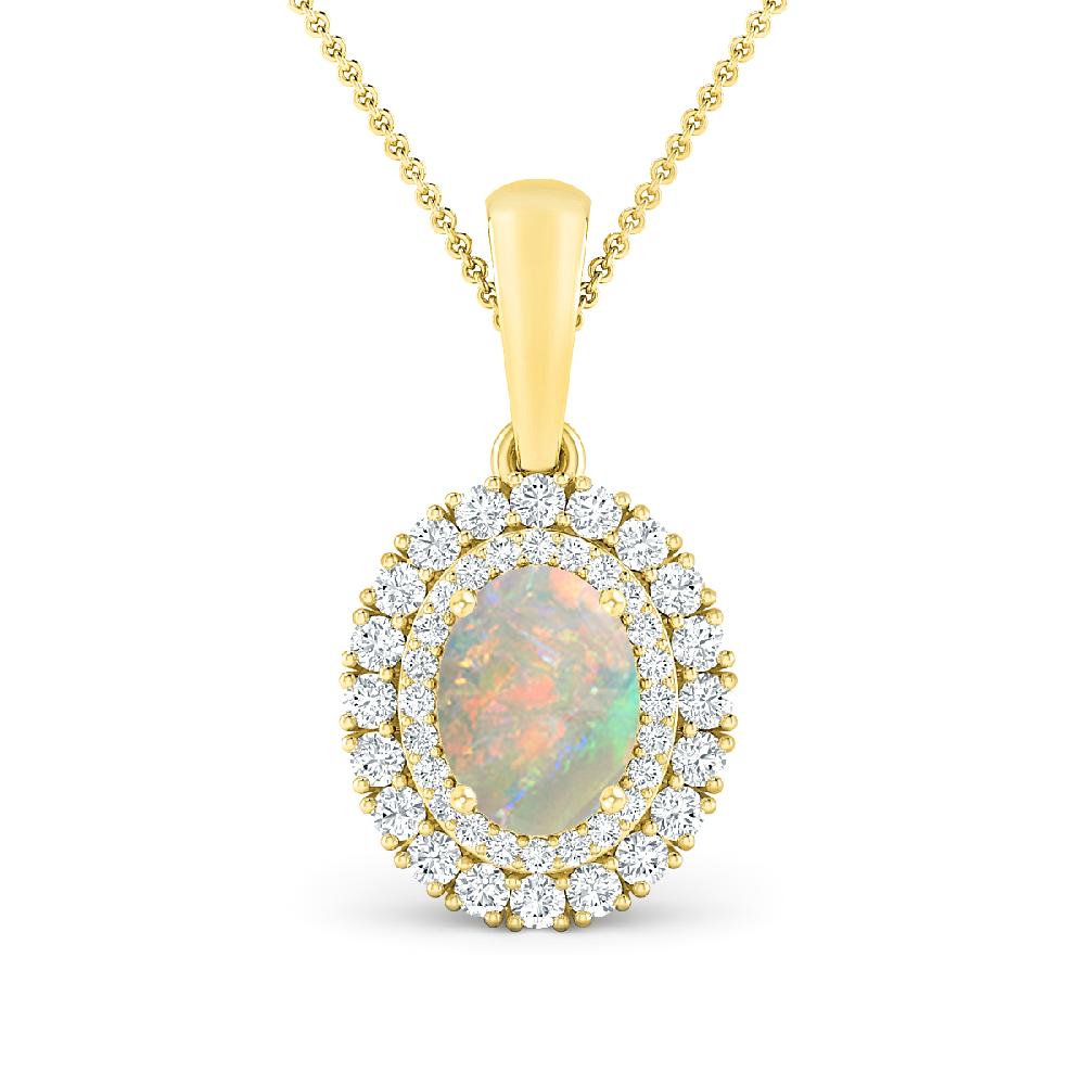 Yellow Gold - Opal