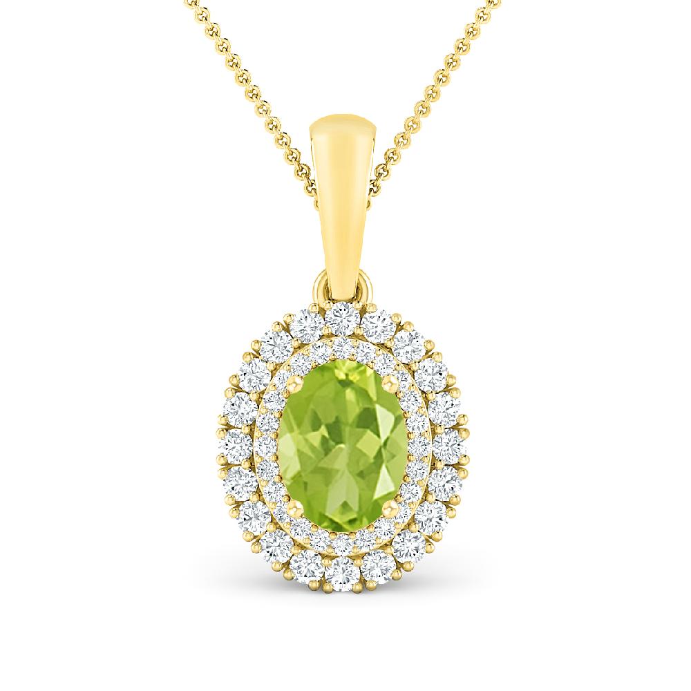 Yellow Gold - Peridot