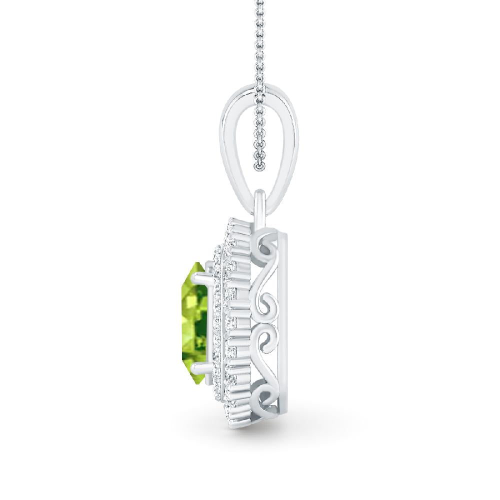 White Gold - Peridot