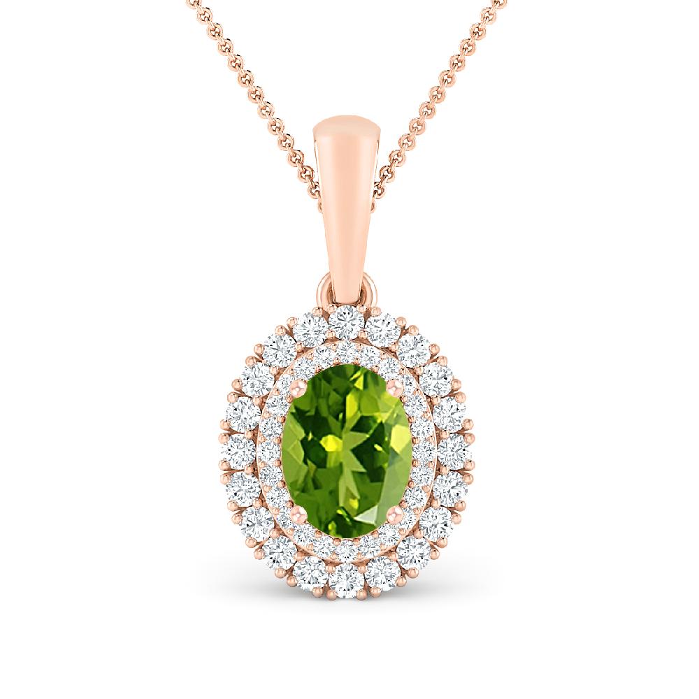 Rose Gold - Peridot