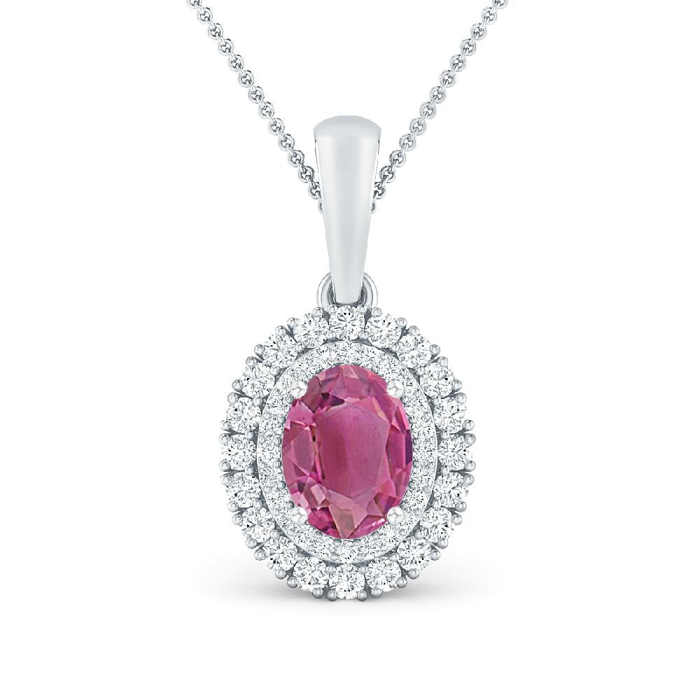 White Gold - Pink Tourmaline