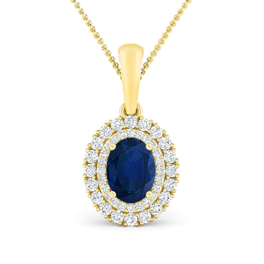 Yellow Gold - Sapphire