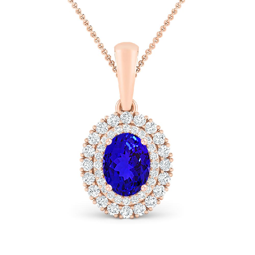 Rose Gold - Tanzanite