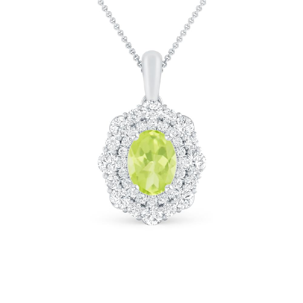 White Gold - Peridot
