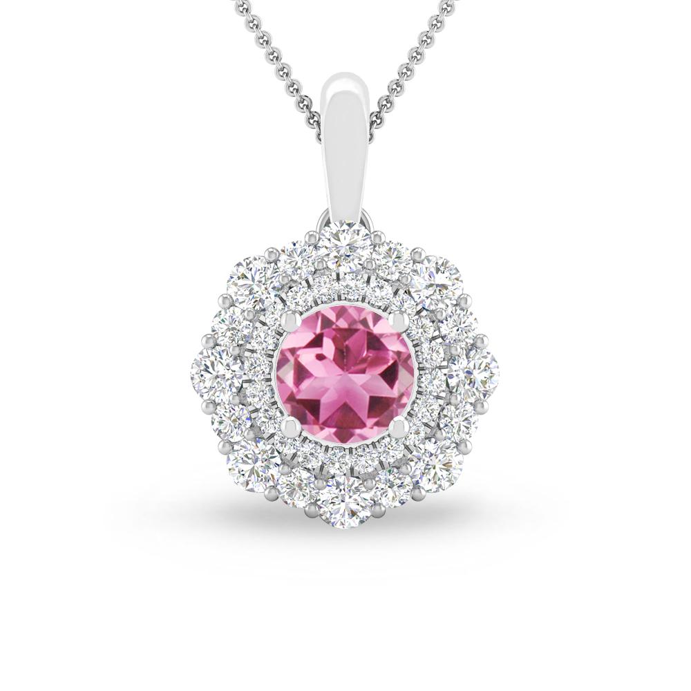 White Gold - Pink Tourmaline