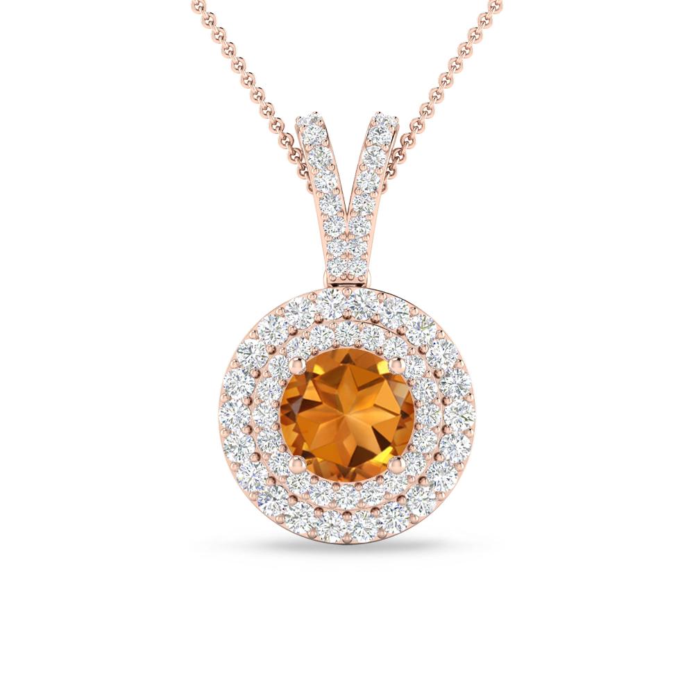 Rose Gold - Citrine