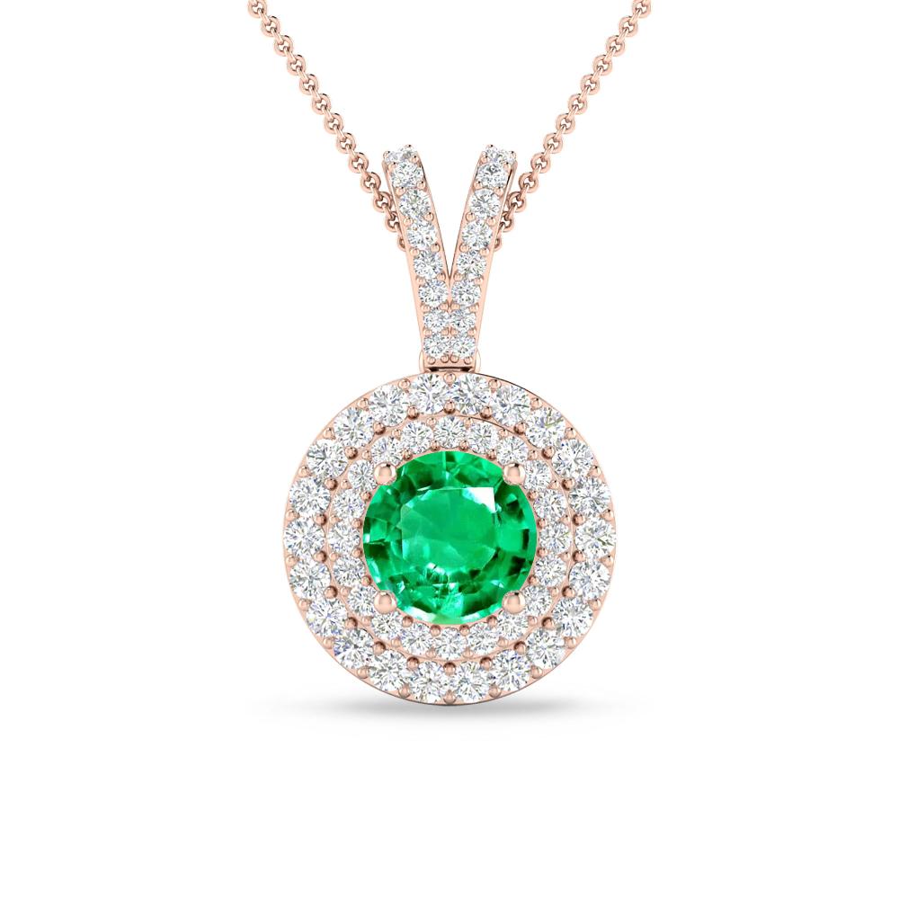 Rose Gold - Emerald