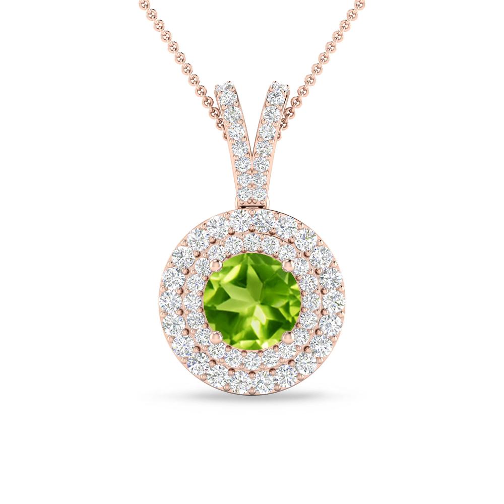 Rose Gold - Peridot