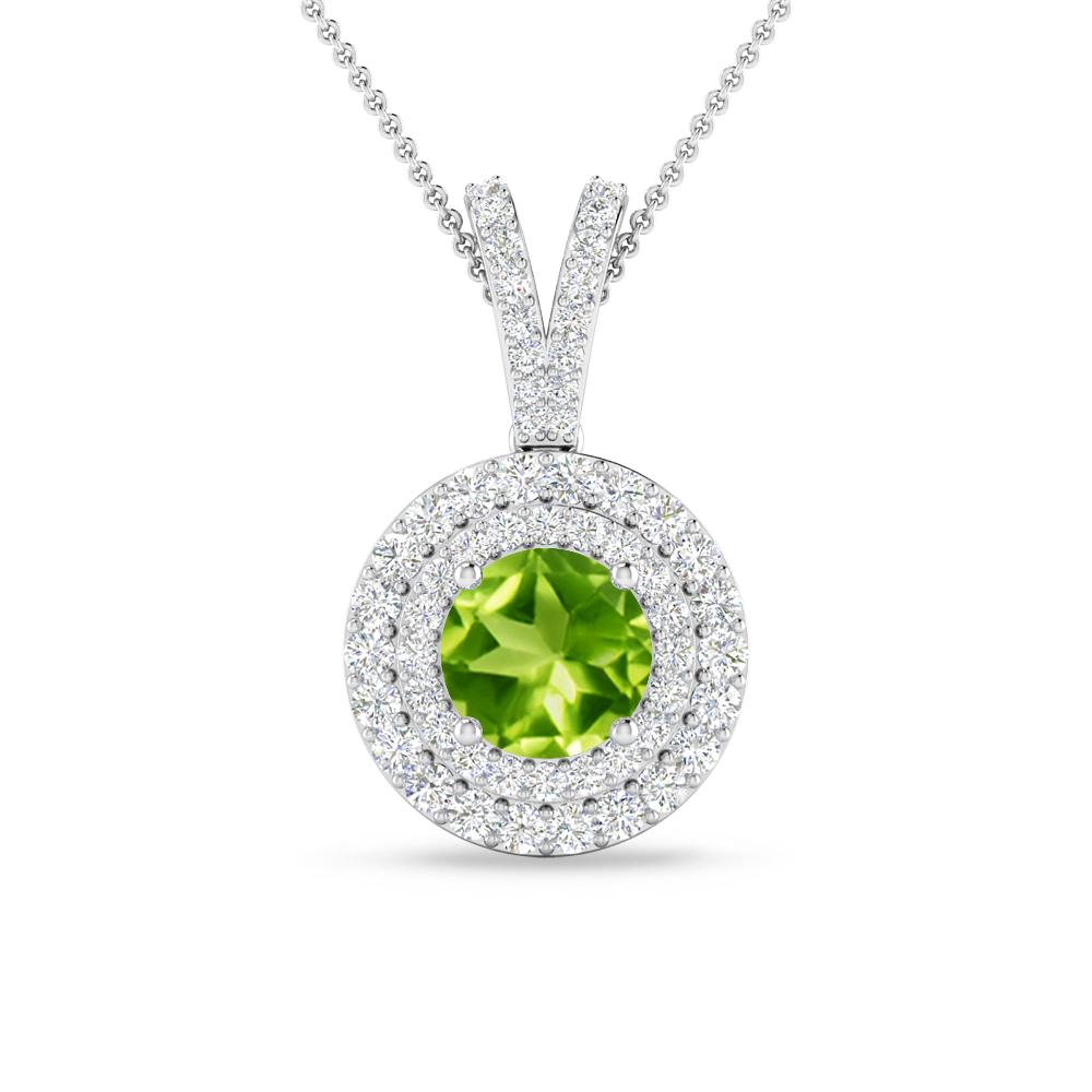 White Gold - Peridot