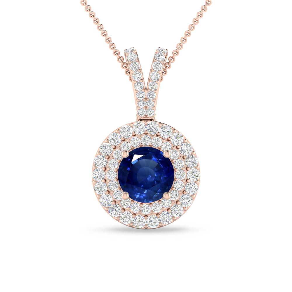 Rose Gold - Sapphire