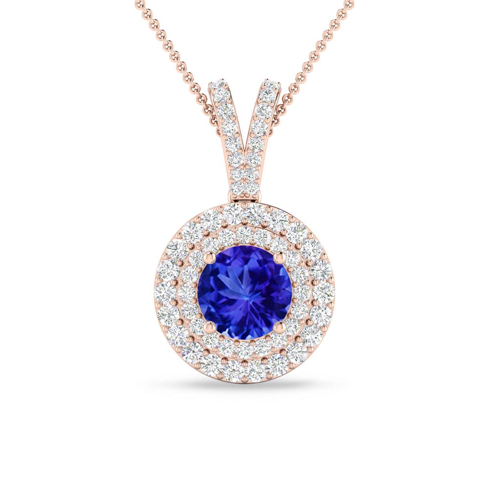 Rose Gold - Tanzanite