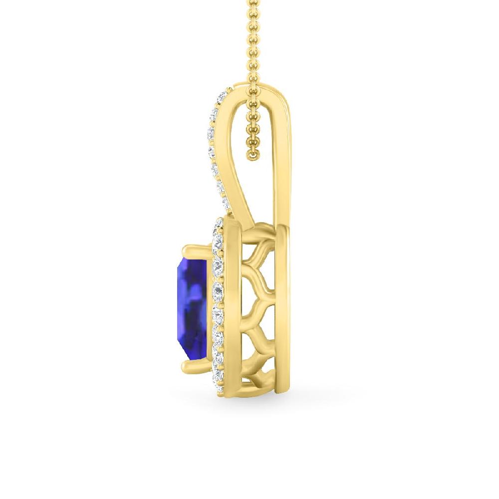 Yellow Gold - Tanzanite