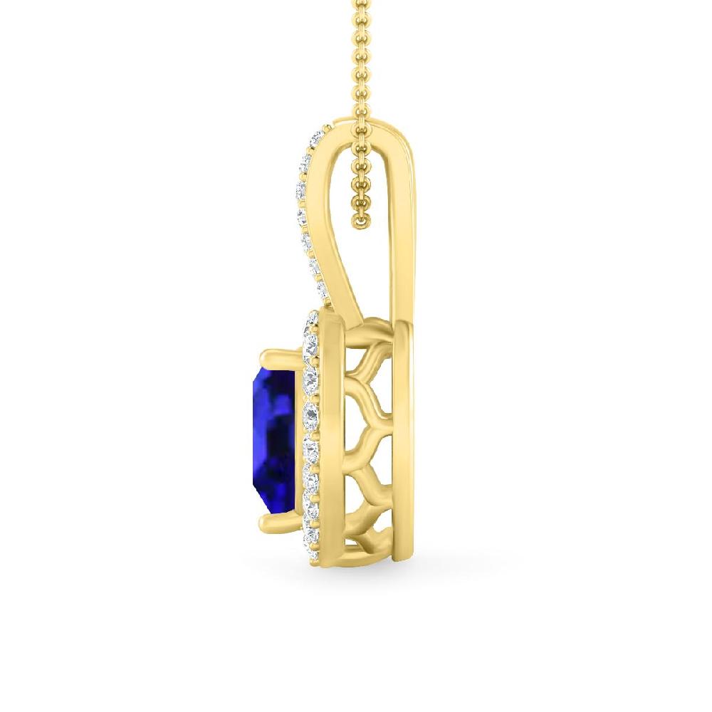 Yellow Gold - Tanzanite