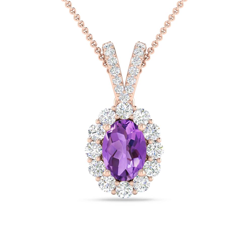 Rose Gold - Amethyst