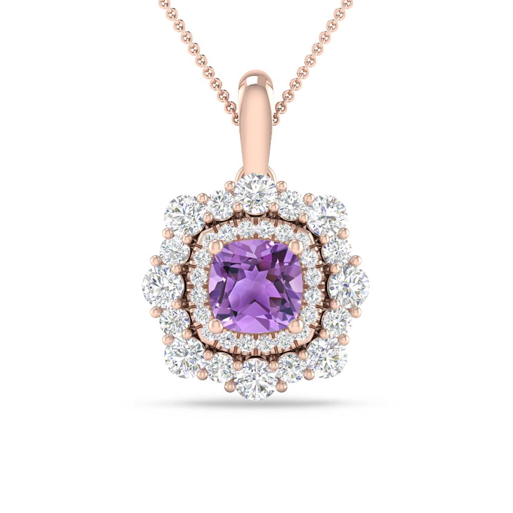 Rose Gold - Amethyst